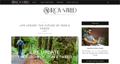 Desktop Screenshot of ironandtweed.com